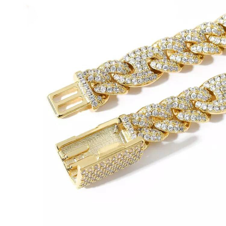 Luminate Z Moissanite Cuban Bracelet